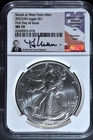 2022 $1 AMERICAN SILVER EAGLE UNC Treas Ch Buchanan ER 1 oz .999 NGC MS70 A6443