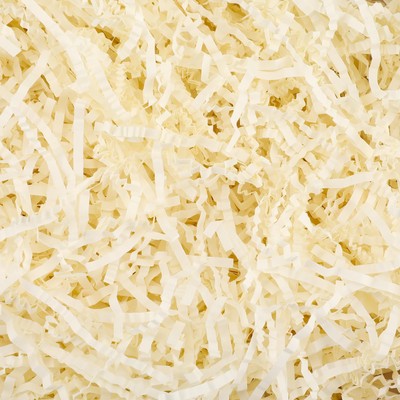 2 lb Creamy Crinkle Cut Paper Shred Filler for Bag Gift Box Basket Confetti P...