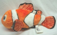 Vintage Walt Disney Store SOFT NEMO CLOWN FISH 10" Plush Stuffed Animal Toy