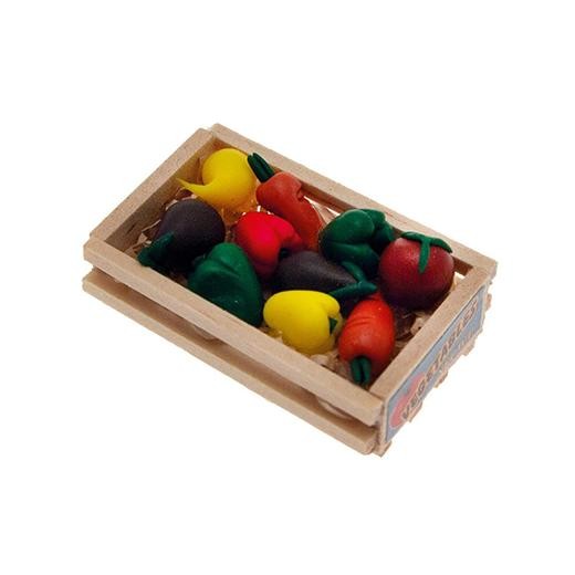 Stafil Miniature Decorations - Box of Vegetables 3396-341