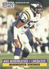 1991 Pro Set #219 Mike Merriweather