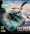 Yukon futurus 10 x 50 wa. green. 2 set of lenses covers. Black nylon bag.