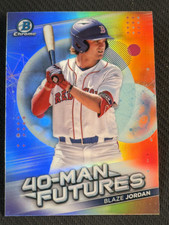 2021 Bowman Chrome REFRACTOR 40 MAN FUTURES Blaze Jordan item 1