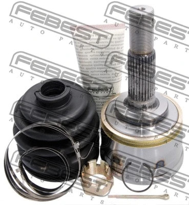 FEBEST Nissan Bluebird Outer CV Joint Wheel Side Front Axle 0210-036