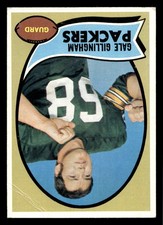1970 Topps #131 Gale Gillingham - Green Bay Packers (MARKED)