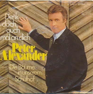 Denk doch auch mal an dich - Peter Alexander - Single 7'' Vinyl 189/11