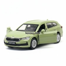 1:43 Skoda Superb Iv Combi Model Toy Car Diecast Toy Vehicle Door Open Pull Back
