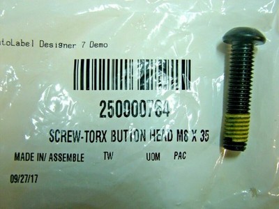 2000-2024 BRP Can-Am Ski-Doo OEM Torx Button Head Screw M8x35 [QTY2] 250000764