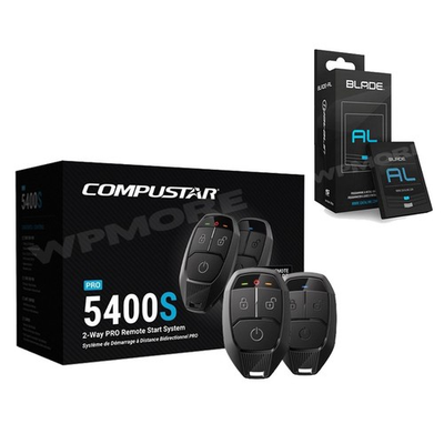 #ad Compustar CSP5400 S 2 Way G18 LED Remote Start System 3000ft Range Blade AL $249.98