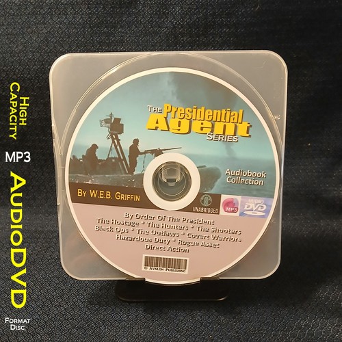 The PRESIDENTIAL AGENT Series By W.E.B. Griffin - 10 MP3 Audiobook Collection