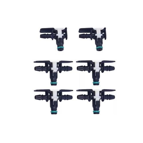 Kit 6 Raccords Retour Injecteur Carburant RAM / Grand Cherokee / EcoDiesel 3.0L – Réf. 68229388AA