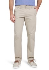 Chaps Straight Fit Chino Pants Men's Size 42x30 Beige Seacoast Wash New NWT