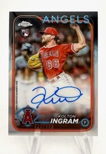 2024 Topps Chrome Update KOLTON INGRAM RC Rookie On Card Auto Refractor /499