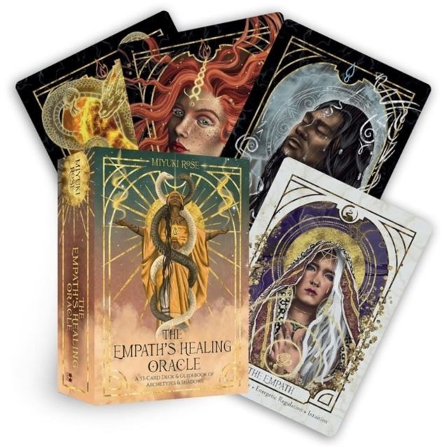The Empath's Healing Oracle by Miyuki Rose Cards