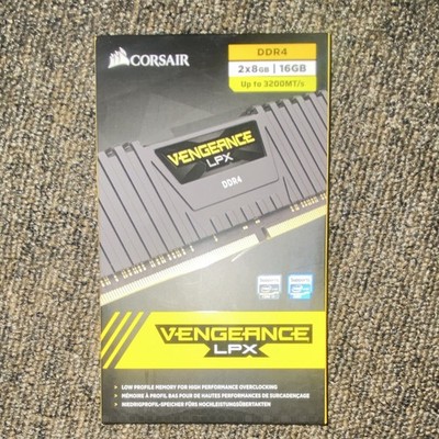 Corsair Vengeance LPX 16GB (2x8GB) DDR4-3200 288-Pin DIMM Low Profile RAM