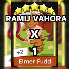1 x Elmer Fudd (     ) - set 21 Mono_poly_go ...