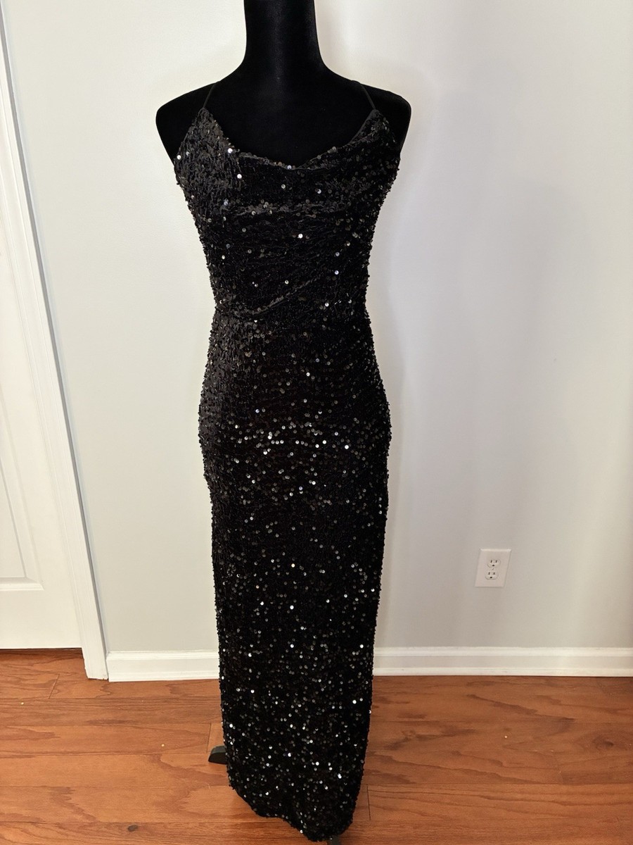 black sleeveless formal dress Mermaid Black Lace Long Prom Dress, Strapless Mermaid Black Formal Dress,  Black Lace Evening Dress A1365 main image 1