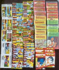 Testpilot Speedy, Robinson, Robinsonaden, u.a.  Nachdrucke,  siehe Bild, Comic!