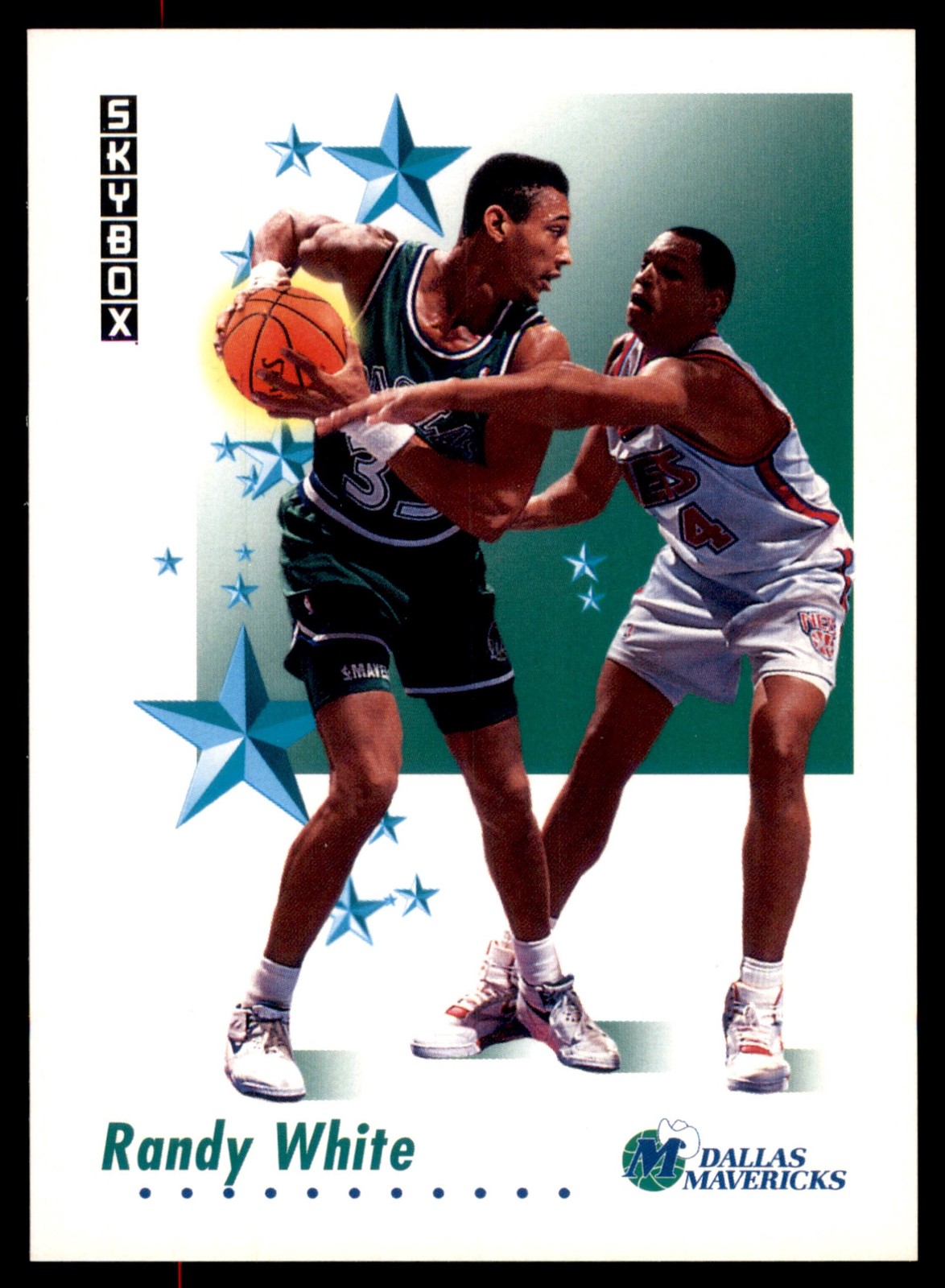 1991-92 SkyBox #491 Randy White Dallas Mavericks