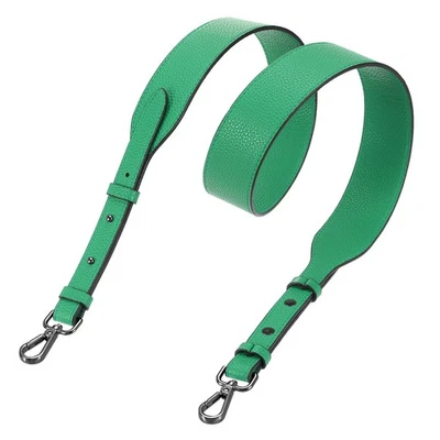 Sangle de sac bandoulière simili cuir 45,3 cm pour remplacement vert/noir - Photo 1/4