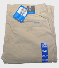 Men's Columbia Active Fit pants 36x29 Ancient Fossil Item 1920756 - NWT