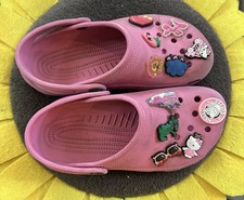 Crocs Classic Clog Pink Unisex Kids US 3 Hell...