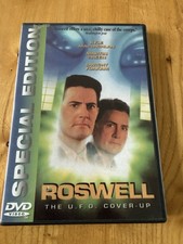 Roswell: The U.F.O. Cover-Up (DVD, 2001) Kyle Maclachlan Martin Sheen RARE OOP