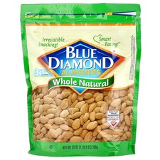 Almonds, Whole Natural, 25 oz 709 g