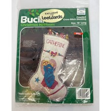 Bucilla Christmas Heirloom "Heavenly Angel" 18" Stocking Cross Stitch 82319