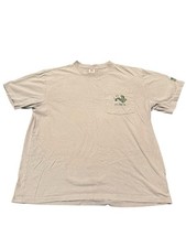 Vintage Filson Unfailing Goods Pocket T-Shirt Mens XL Made in USA Moose Trout