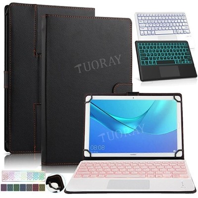 Beleuchtet Touchpad Tastatur Hülle für Lenovo Tab M11 2024 M10 Plus P11 P10 E10