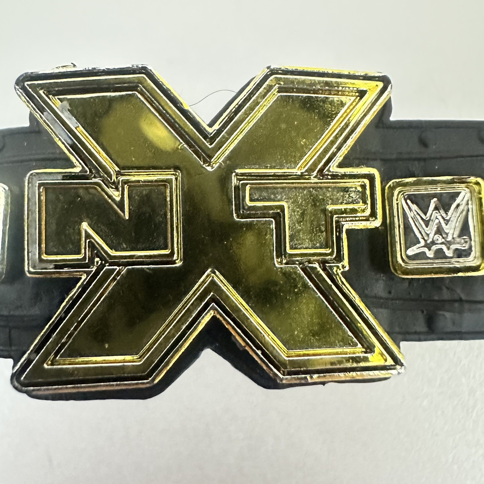 WWE NXT CHAMPIONSHIP TITLE BELT MATTEL WRESTLING FIGURE ELITE OLD STYLE ORIGINAL image 2