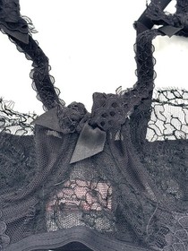 Agent Provocateur "Alina" Open Black lace Bra 32B