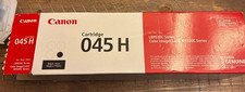 Canon 045 H Black High Yield Toner Cartridge OEM Genuine Open Box Unused