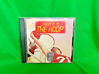 Takin  It To The Hoop TurboGrafx-16 Complete in Case! Vintage Video Game!