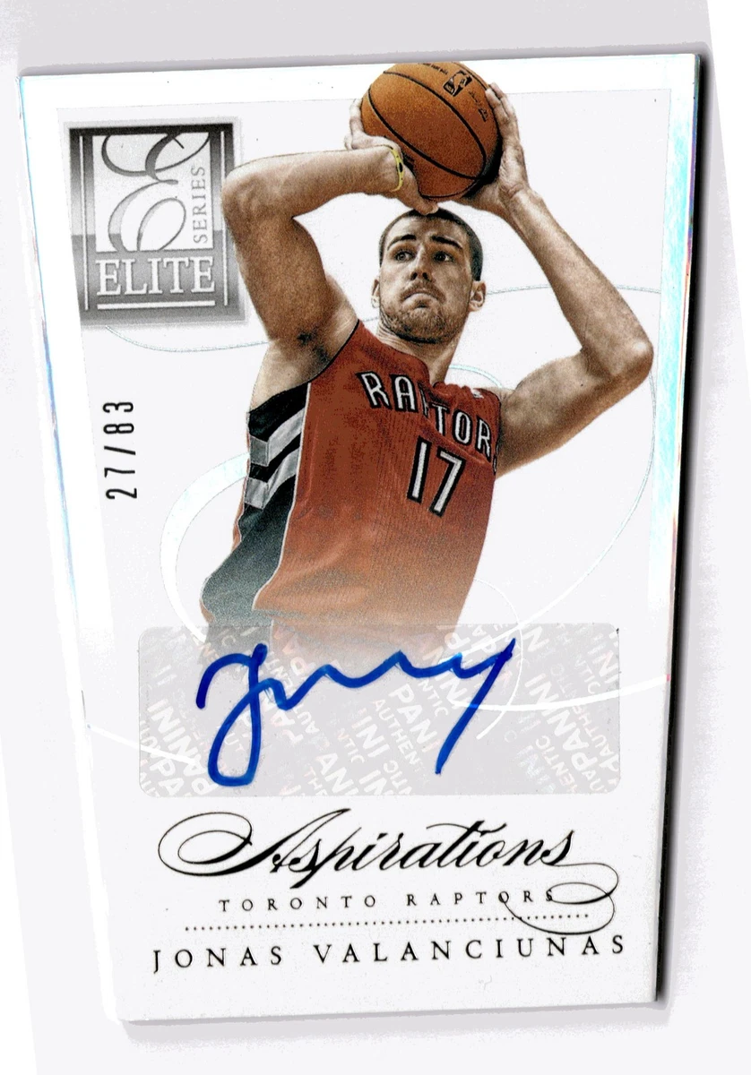 Jonas Valanciunas Basketball Toronto Raptors Rookie Sports Trading