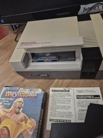 WWF Wrestle Mania Wrestlemania - Nintendo NES - Boxed Tested Complete Manual