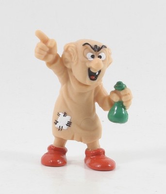 Schlumpf Schlümpfe == 2.0232 == Gargamel Reagenzglas Labor Bully Bullyland