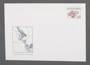 MayfairStamps Slovakia 2006 Igor Rumansky Artist Stationery Cover aaz_13513
