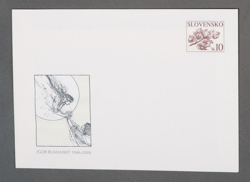 MayfairStamps Slovakia 2006 Igor Rumansky Artist Stationery Cover aaz_13513