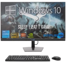 AIO ALL IN ONE 27" I5 10TH WIN10 4GB 120GB Desktop PC