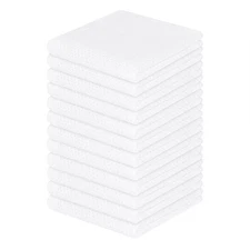 100% Cotton Waffle Weave Kitchen Dish Cloths Ultra Soft Absorbent Quick Dryin...