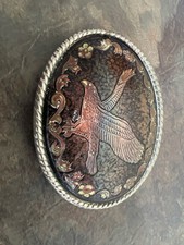 EAGLE BELT BUCKLE WITH "W" USA STAMP ON BACK WBP015439 