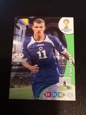 2014 Panini Adrenalyn XL FIFA World Cup Brazil - Star Player Edin Dzeko