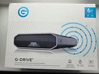 WD Western Digital G-Drive 6TB External Desktop Hard Drive USB 3.0 USB-C 3.5
