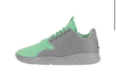 Jordan Eclipse Wolf Grey Green Glow 724010-019 Low Top Men Sneaker Black