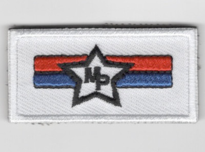 2'' NAVY FSS MP EMBROIDERED PATCH
