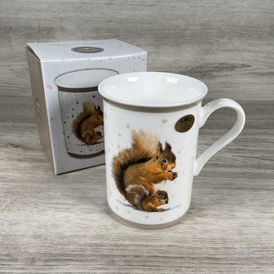 Leonardo Collection fine china ''Squirrels'' mug - the Macneil Studio