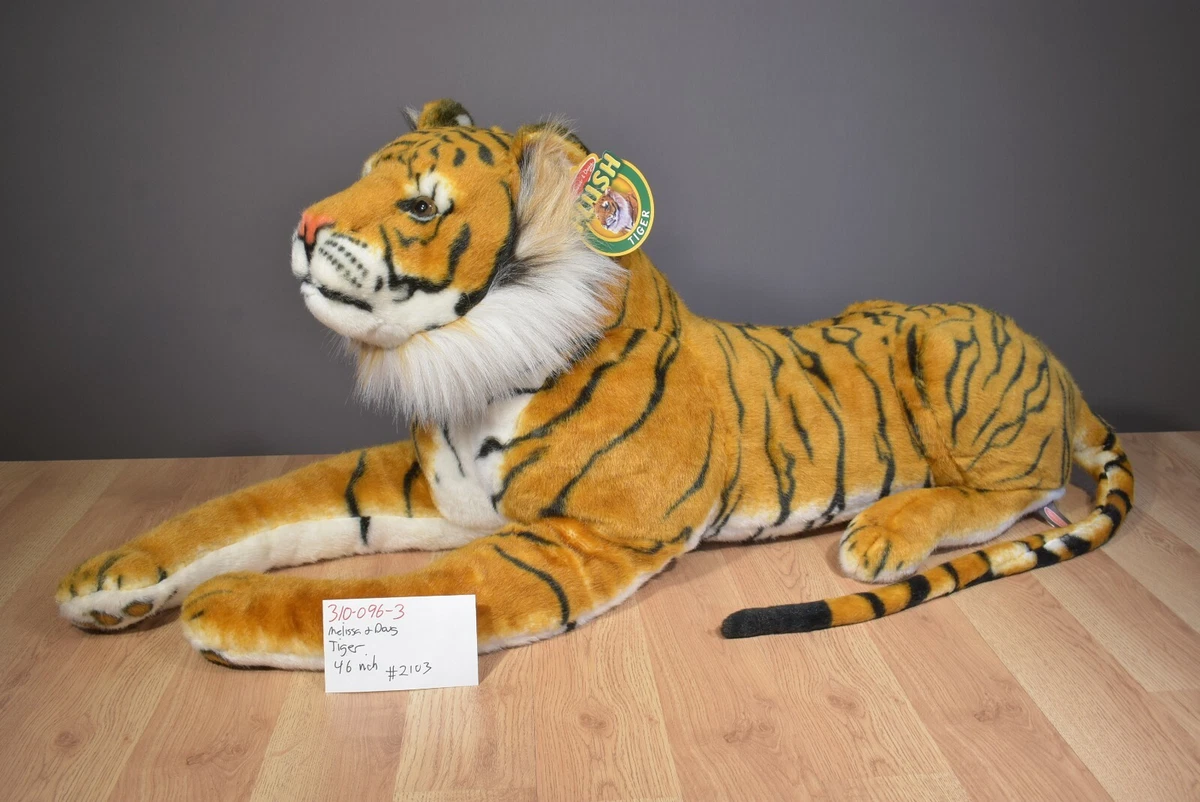 Melissa and doug on sale tiger stuffed animal