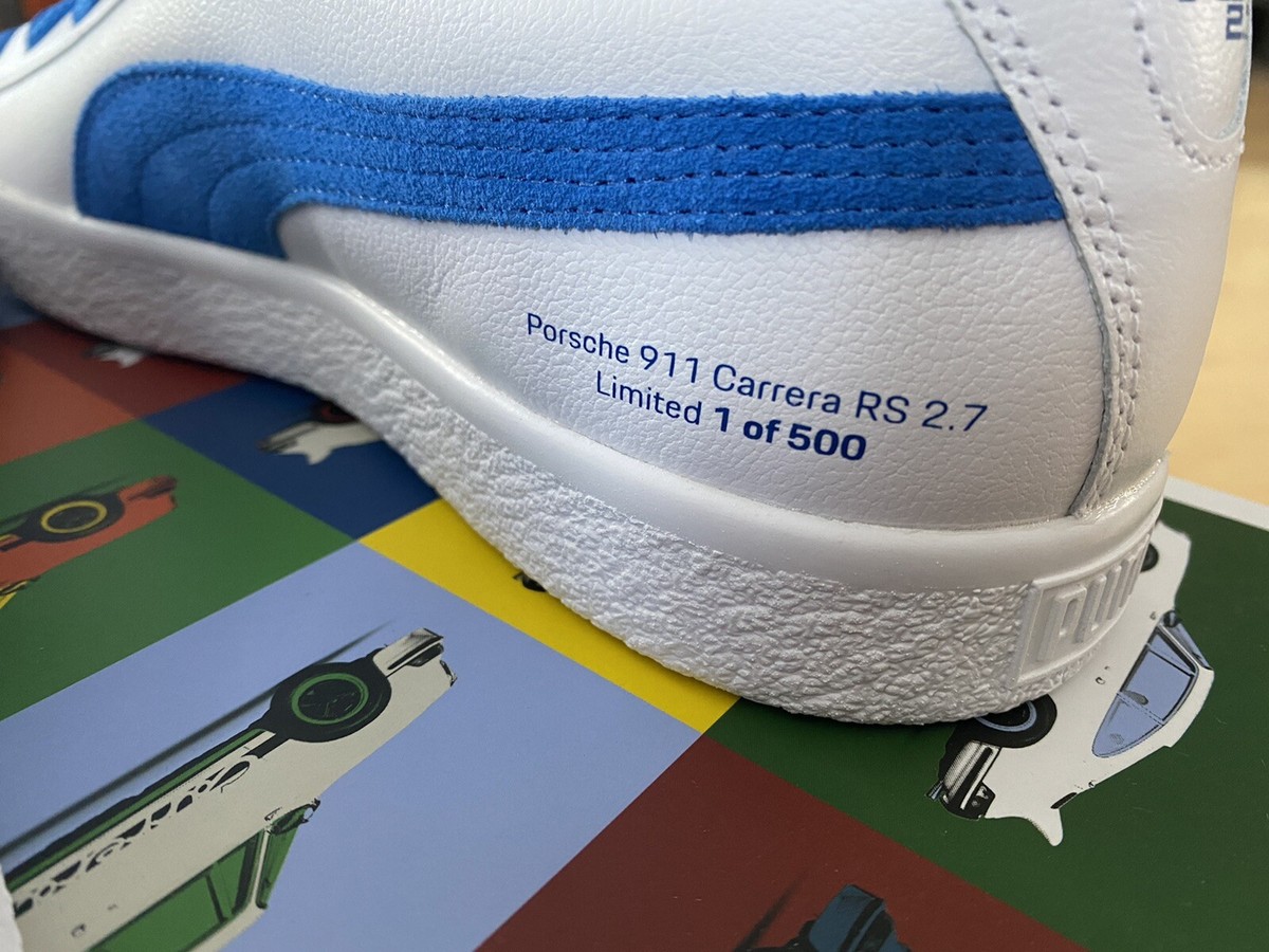porsche puma carrera RS SHOES Sneakers Limited 500 White Blue